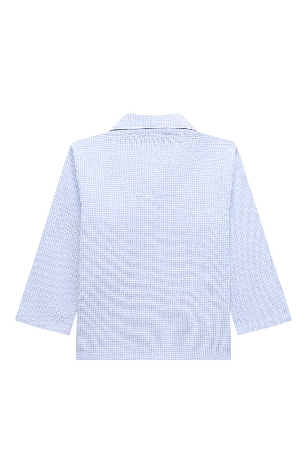 Хлопковая пижама DEREK ROSE голубого цвета по цене 17250 руб., арт. 7025-KELB023, фото 3 Хлопковая пижама DEREK ROSE, арт. 7025-KELB023, фото 3