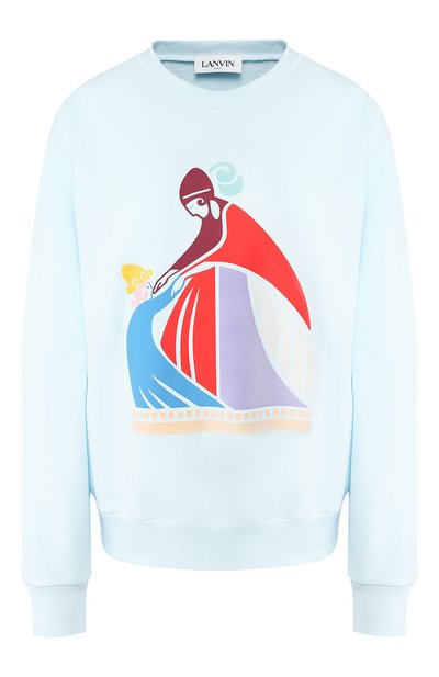 Женский хлопковый свитшот LANVIN, арт. RW-T0666J-JR26-E20