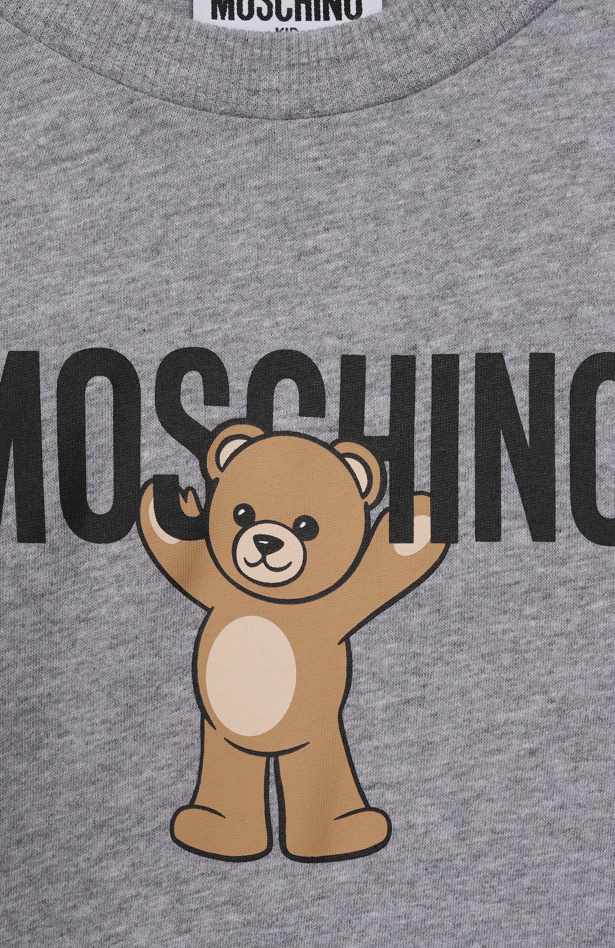 Хлопковый лонгслив MOSCHINO, арт. HT000J/LAA10/4-8, фото 3