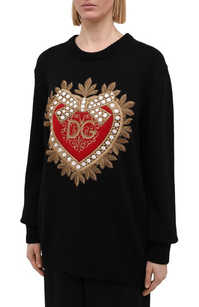 Кашемировый свитер DOLCE & GABBANA, арт. FX199Z/JAW4D, фото 3