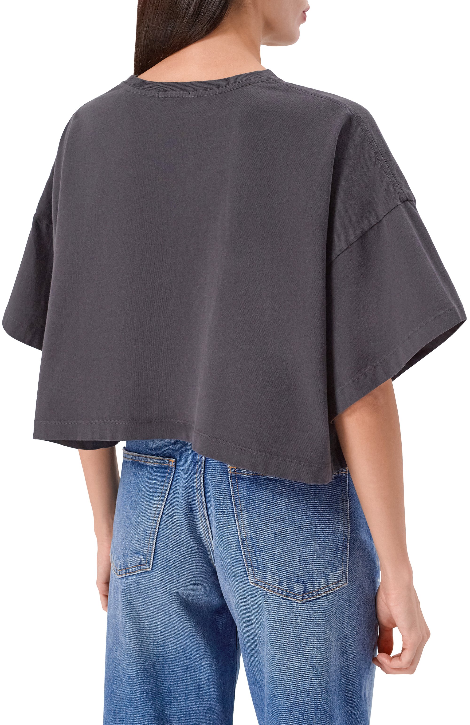 Хлопковая футболка arli AGOLDE, арт. A7370-1521, фото 4