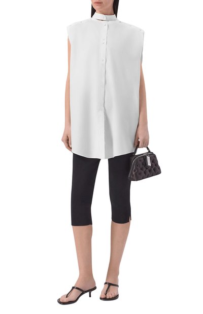 Хлопковая рубашка ISABEL BENENATO, арт. DW72S26, фото 2