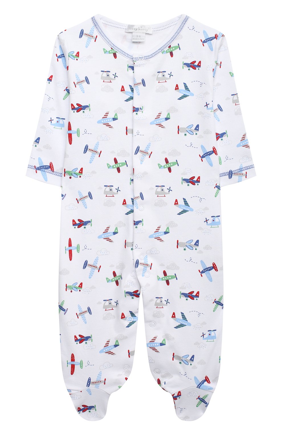 Хлопковый комбинезон KISSY KISSY, арт. KBQ04590N, фото 1