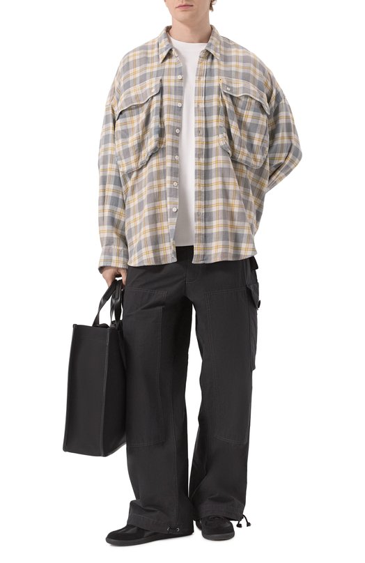 Брюки-карго Maison Margiela S50KA0670/M35289 Чёрный  S50KA0670/M35289 Фото 2