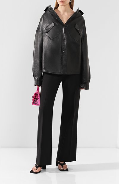 Кожаная рубашка BALENCIAGA, арт. 606243/TGS07, фото 2