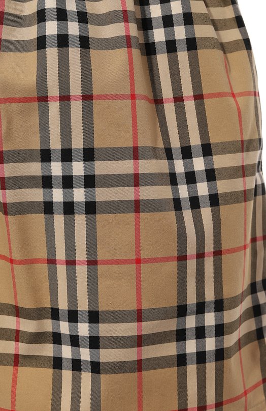 Хлопковые шорты Burberry 8083147 Бежевый  8083147 Фото 5