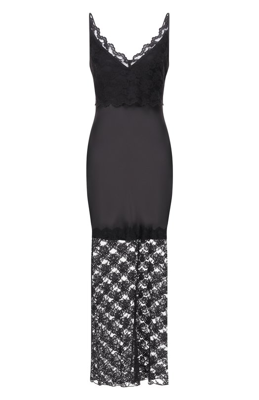 Атласное платье HUGO 50553538 Чёрный 50553538