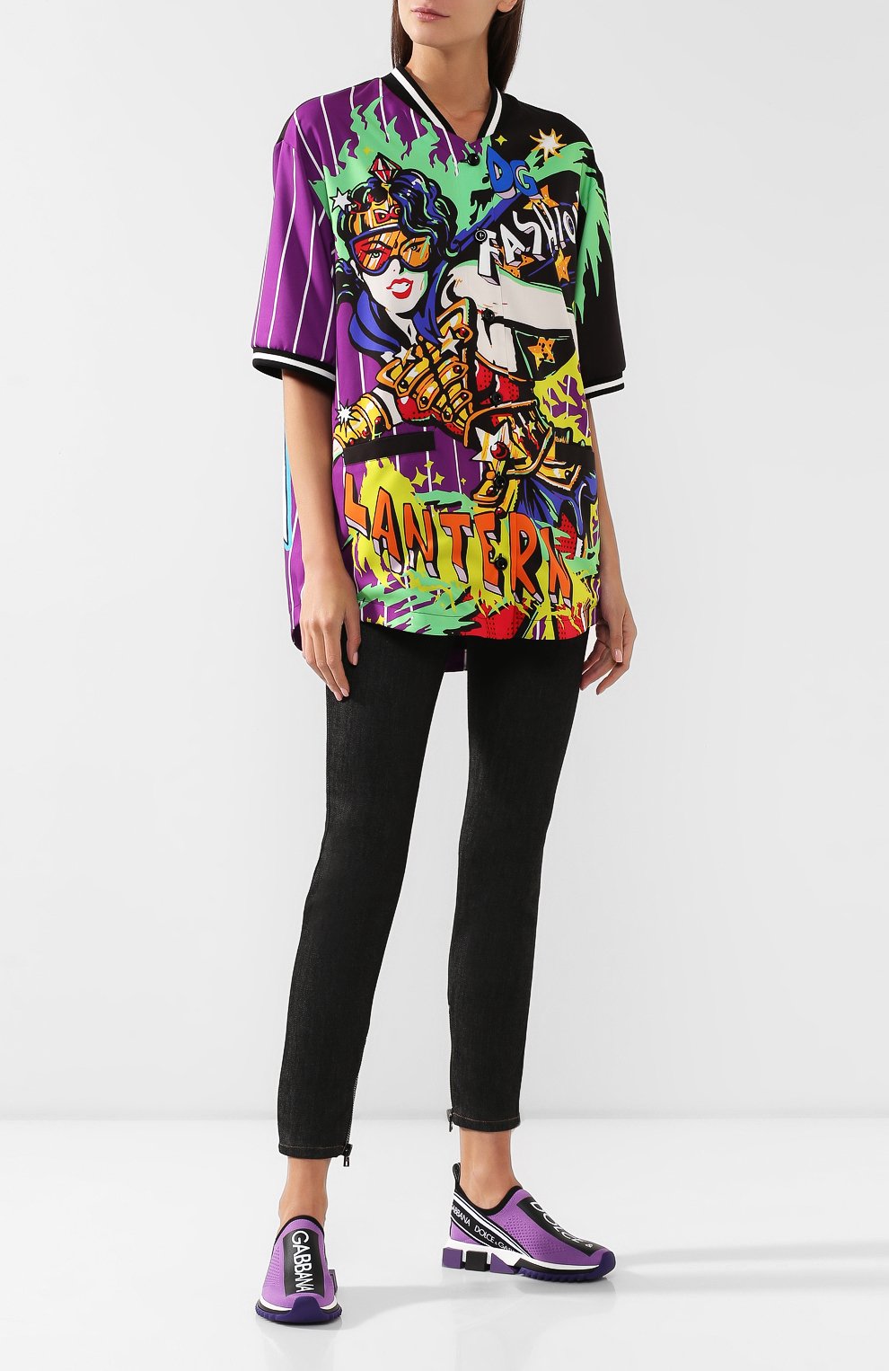 Рубашка с принтом DOLCE & GABBANA, арт. F5K27T/G7R0W, фото 2