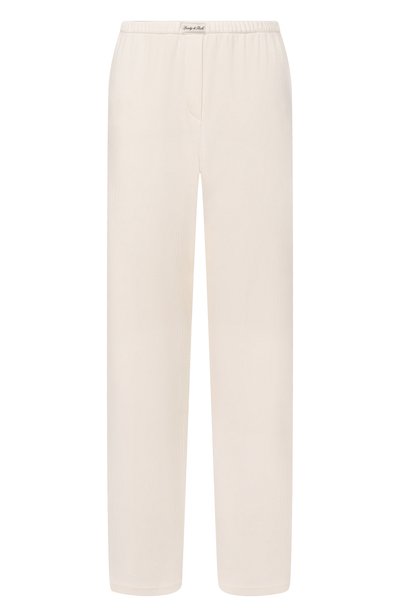 Женские хлопковые брюки SPORTY AND RICH, арт. PA06974326WH37
