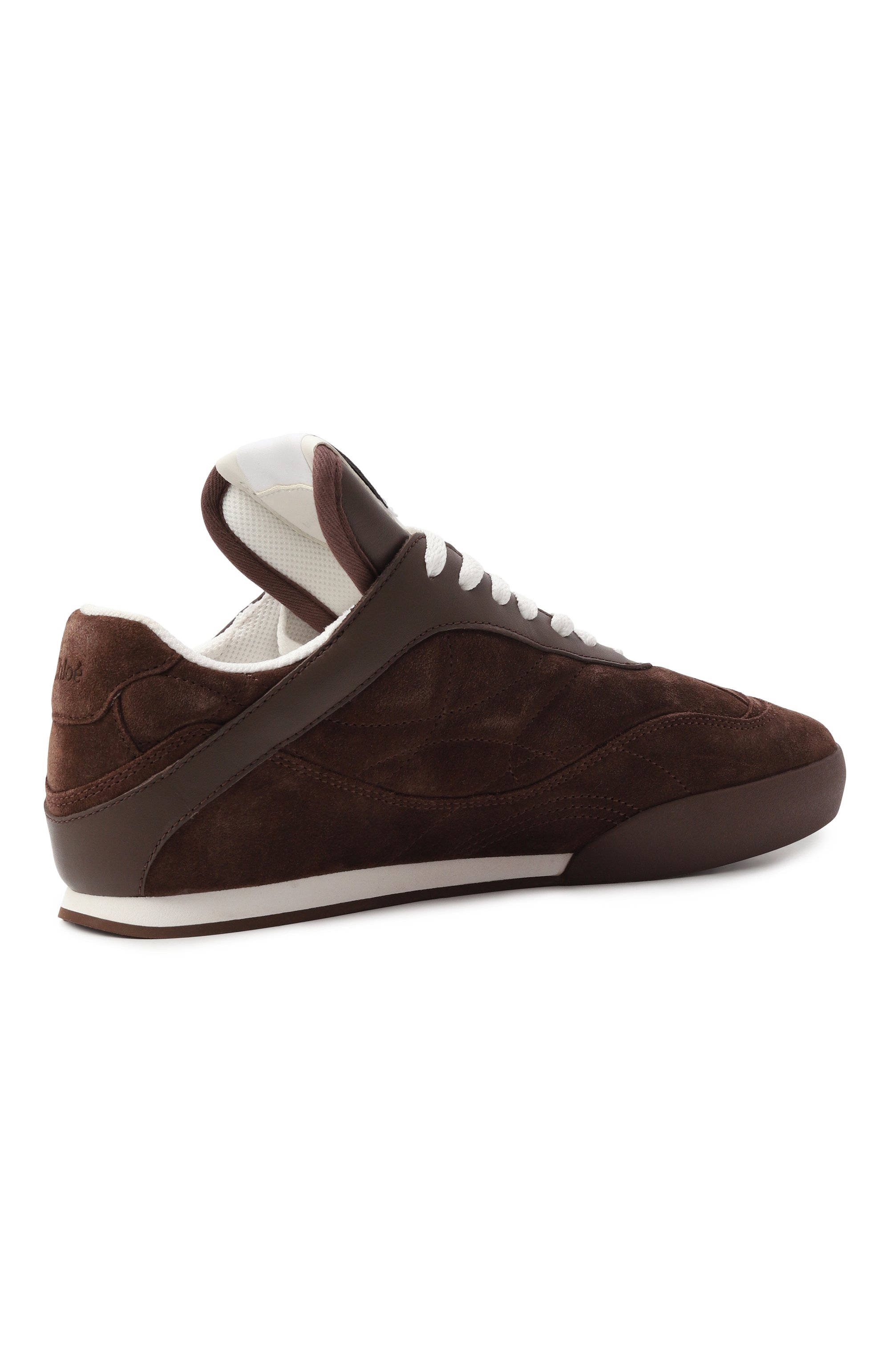 Замшевые кеды kick CHLOÉ, арт. CHC25A07IMS, фото 5