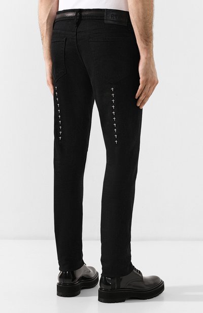 Джинсы прямого кроя RTA, арт. MH8AC-0119BLK, фото 4