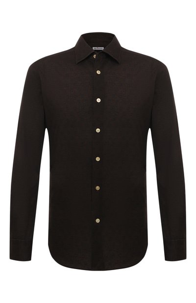 Мужская хлопковая рубашка KITON, арт. UCIH06491