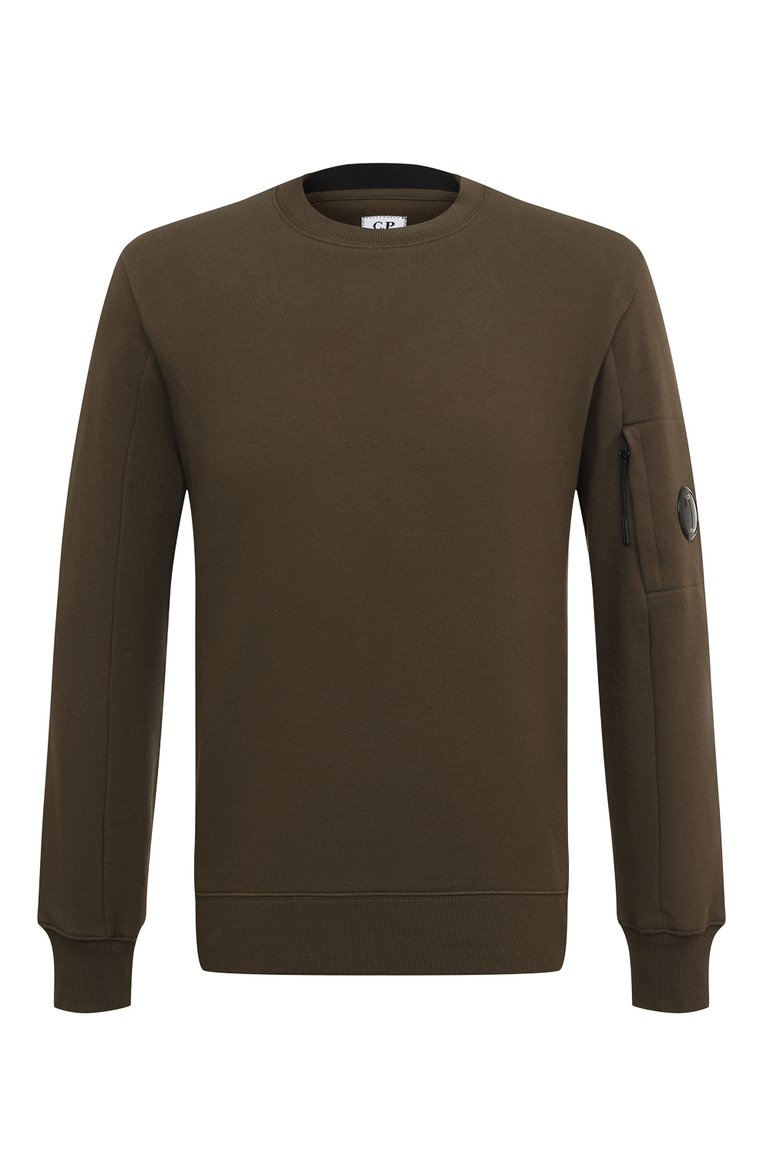 Cp company sweatshirt khaki online