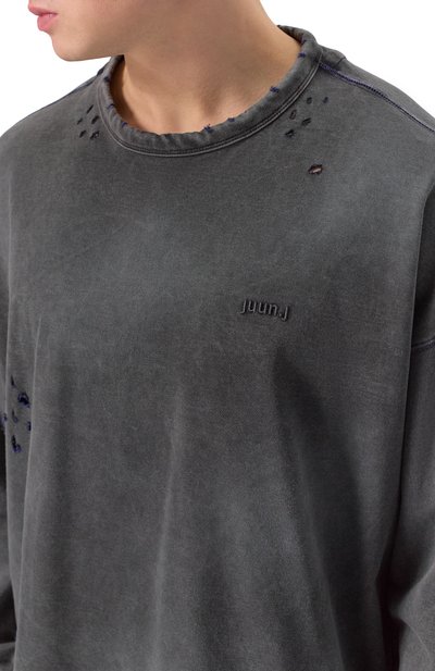 Хлопковый лонгслив JUUN.J, арт. JC4X41P52, фото 5