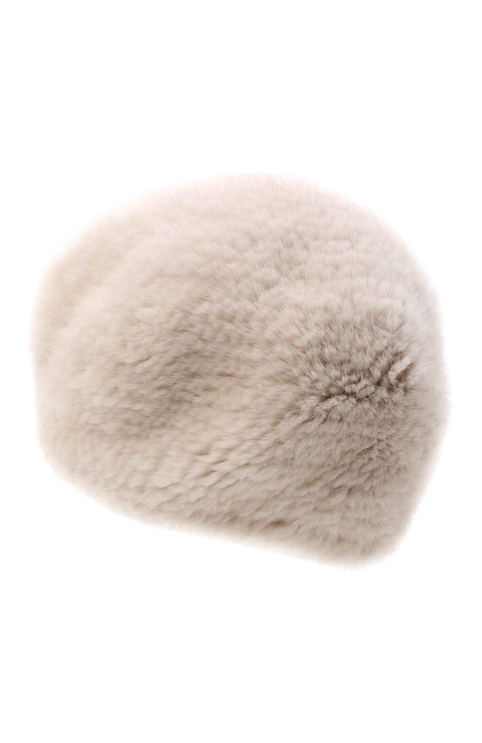 Берет из меха норки VICTORIA KUSENKOVA серого цвета по цене 51040 руб., арт. 012050024068, фото 3 Берет из меха норки VICTORIA KUSENKOVA, арт. 012050024068, фото 3