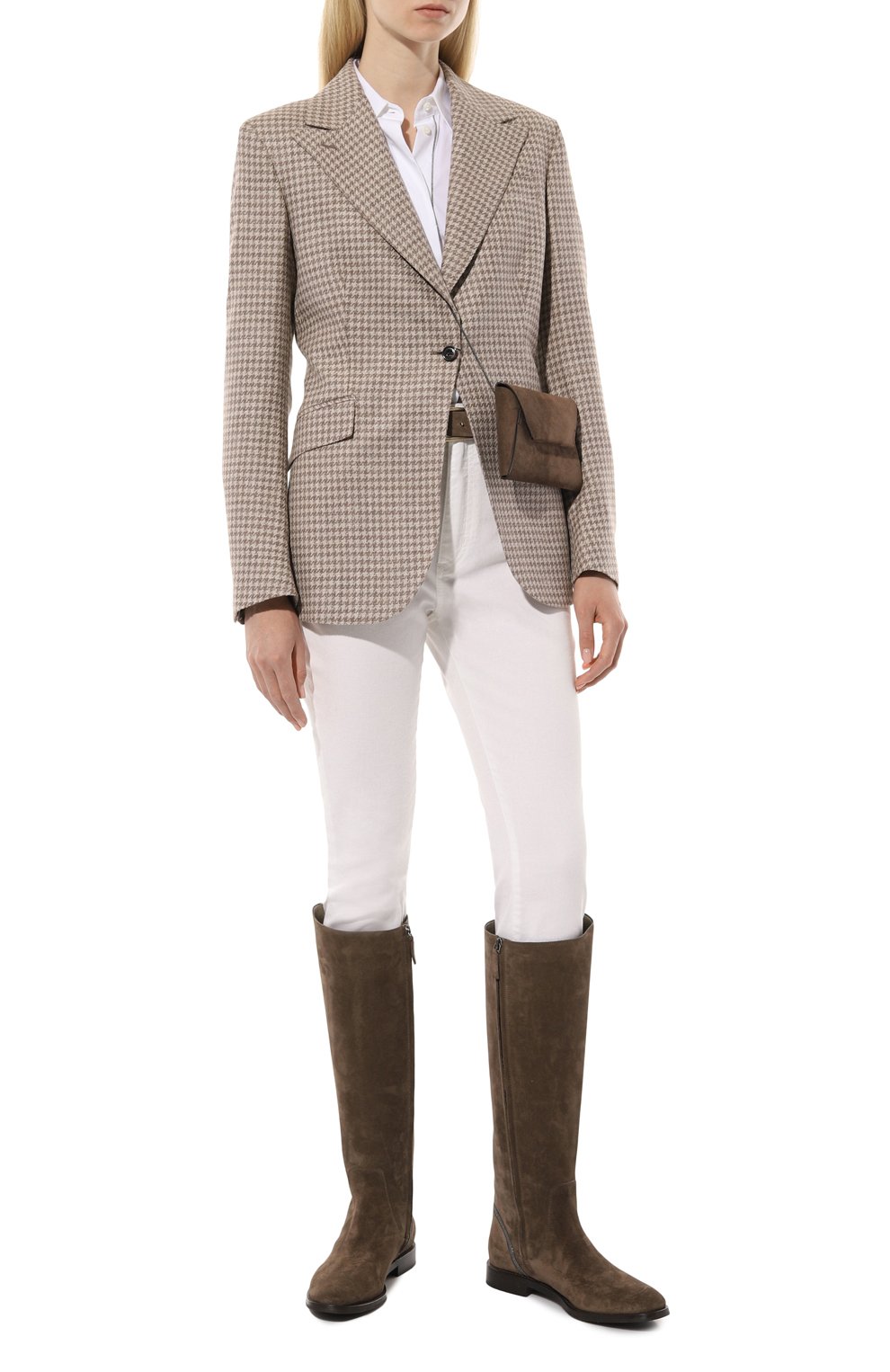 Замшевые сапоги BRUNELLO CUCINELLI, арт. MZSFC2606, фото 2