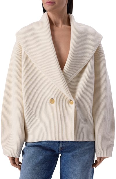 Шерстяной кардиган TOTEME, арт. 251-WRT4354-YA0110, фото 3