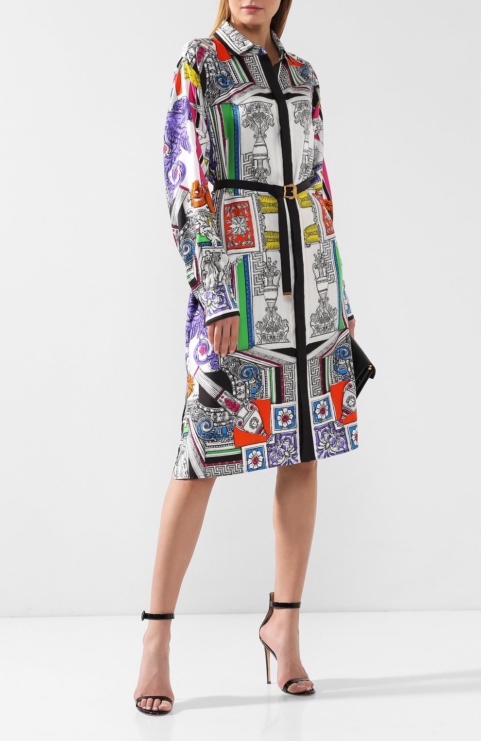 Шелковое платье VERSACE, арт. A81919/A228395, фото 2