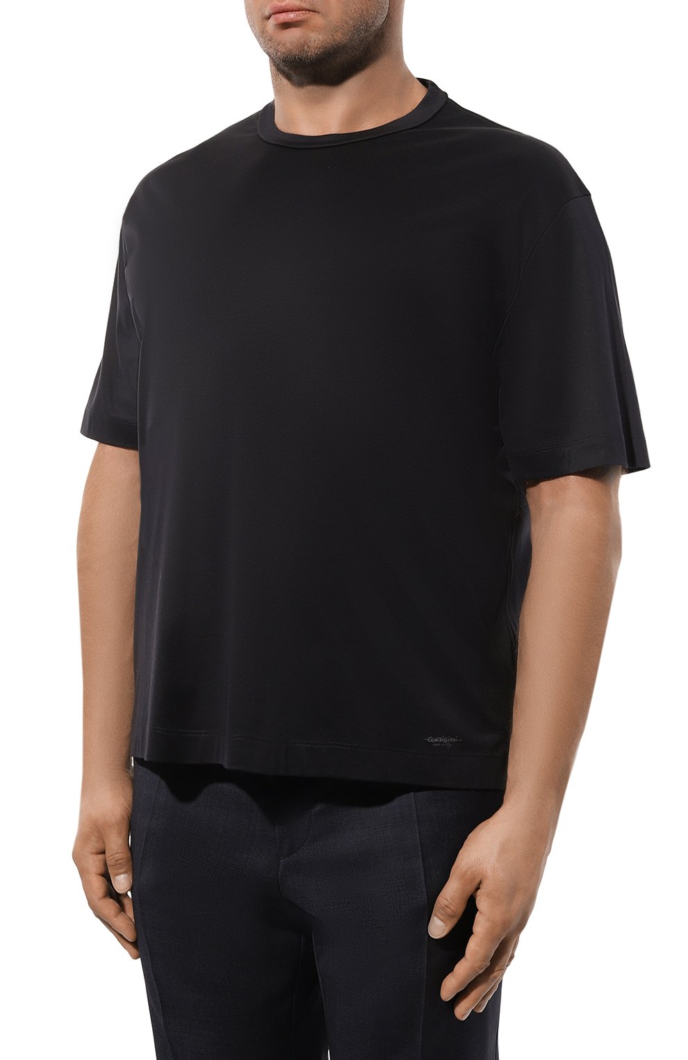 Хлопковая футболка CORTIGIANI, арт. 1A6600, фото 3