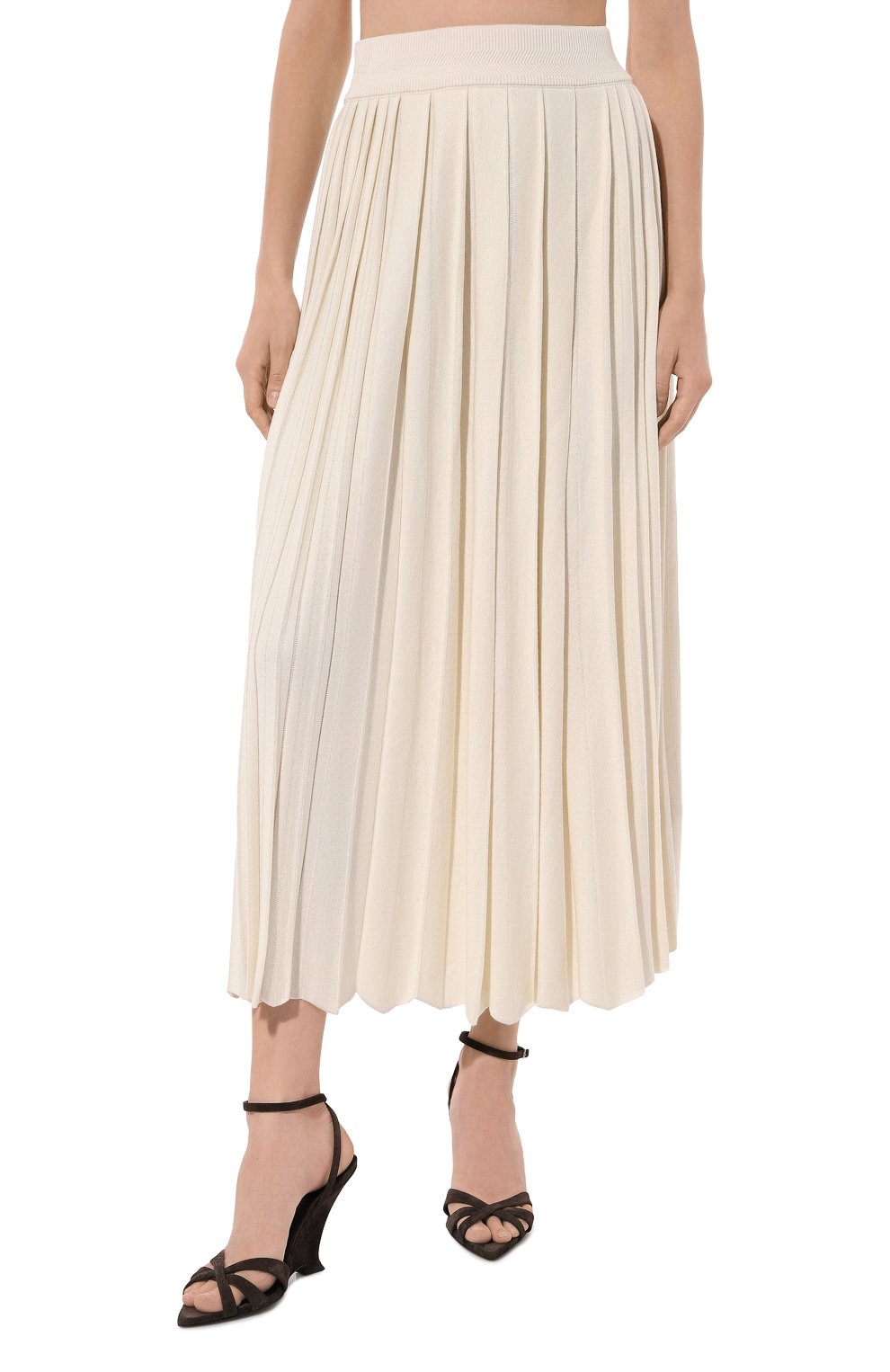 Юбка из шелка и кашемира FREEAGE, арт. W25.SK036.6030.101, фото 3