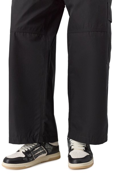 Кожаные кеды skel-top AMIRI, арт. AMF0SR1140, фото 3