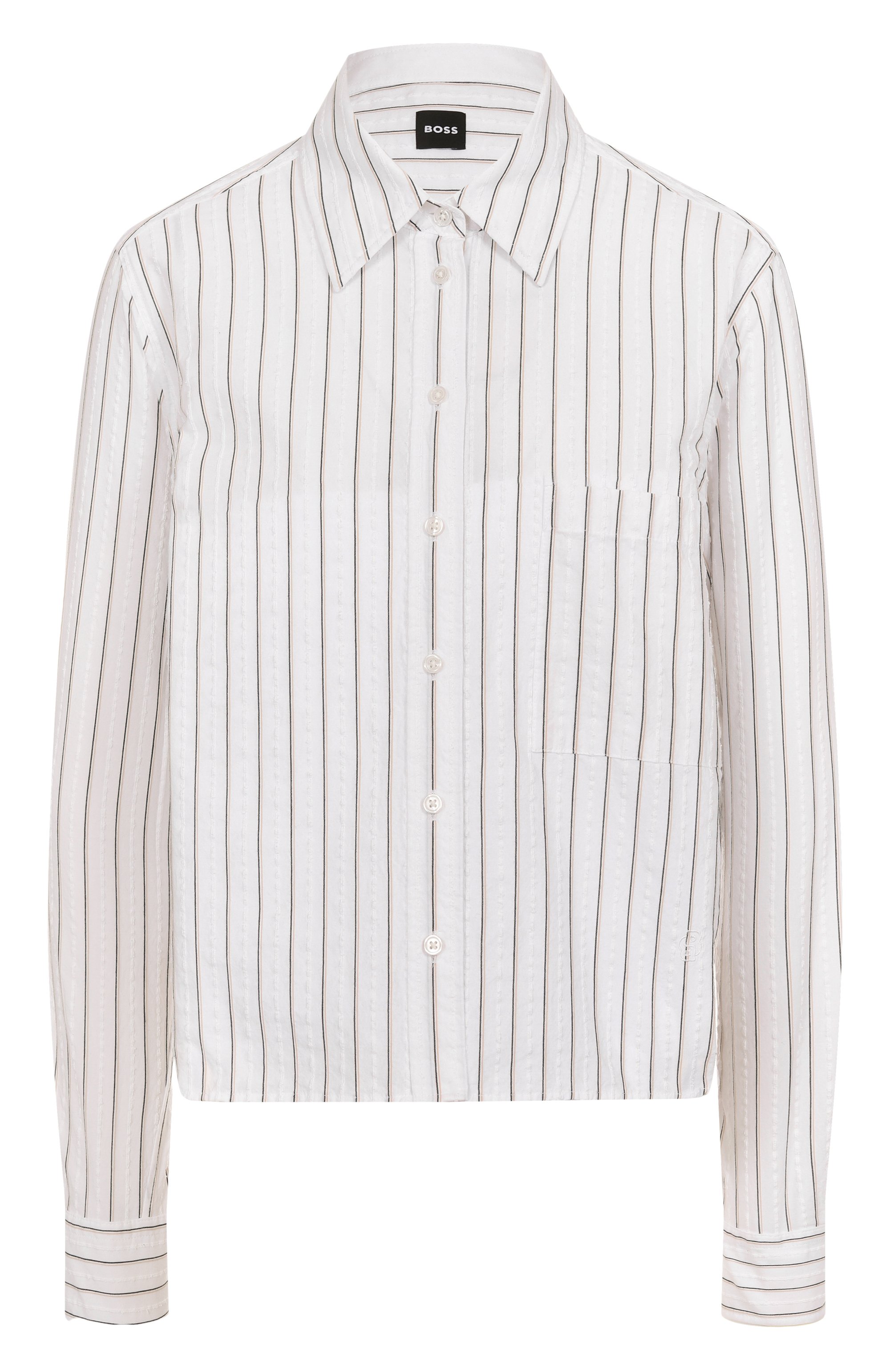 Хлопковая рубашка BOSS, арт. 50538404, фото 1