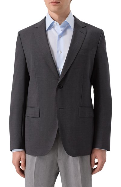 Шерстяной пиджак BOSS, арт. 50537537, фото 4