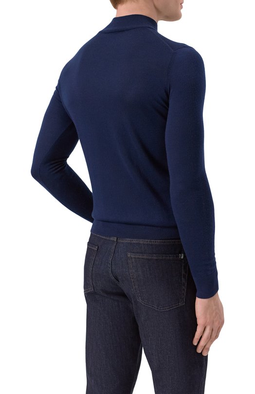 Кашемировая водолазка Colombo MA04810/2-80AA Синий  MA04810/2-80AA Фото 4