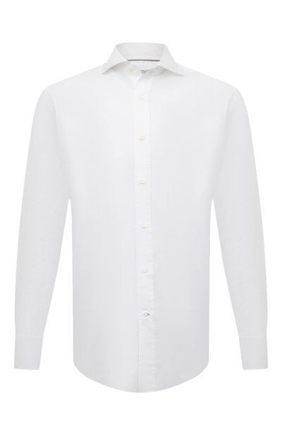 Мужская хлопковая сорочка BRUNELLO CUCINELLI, арт. MB6970028