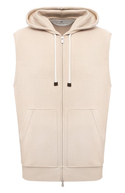 Мужской хлопковый жилет BRUNELLO CUCINELLI, арт. M0T35B2281