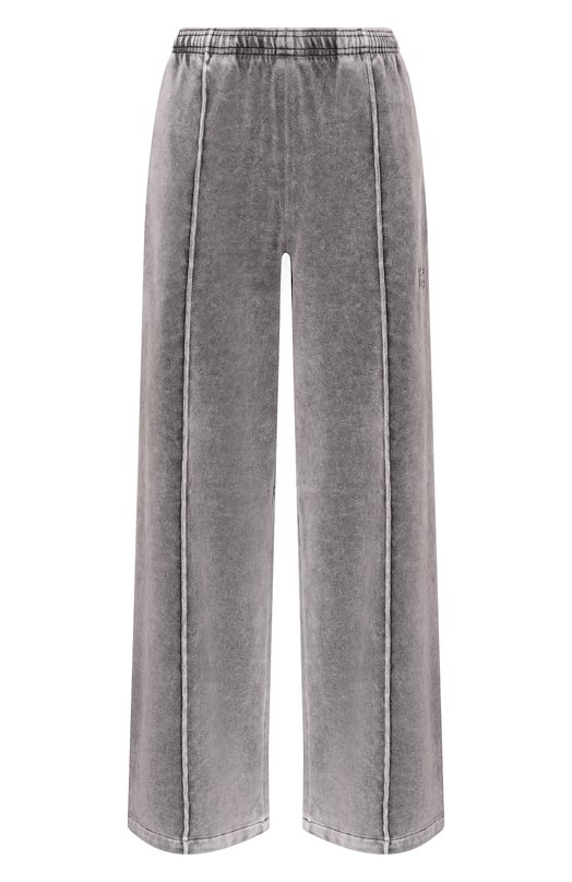 Бархатные брюки alexanderwang.t 4CC4254911 Серый 4CC4254911