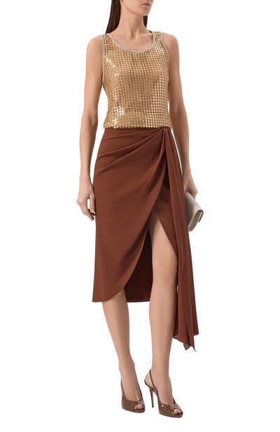 Шелковая юбка ELIE SAAB, арт. SK302/SI001, фото 2