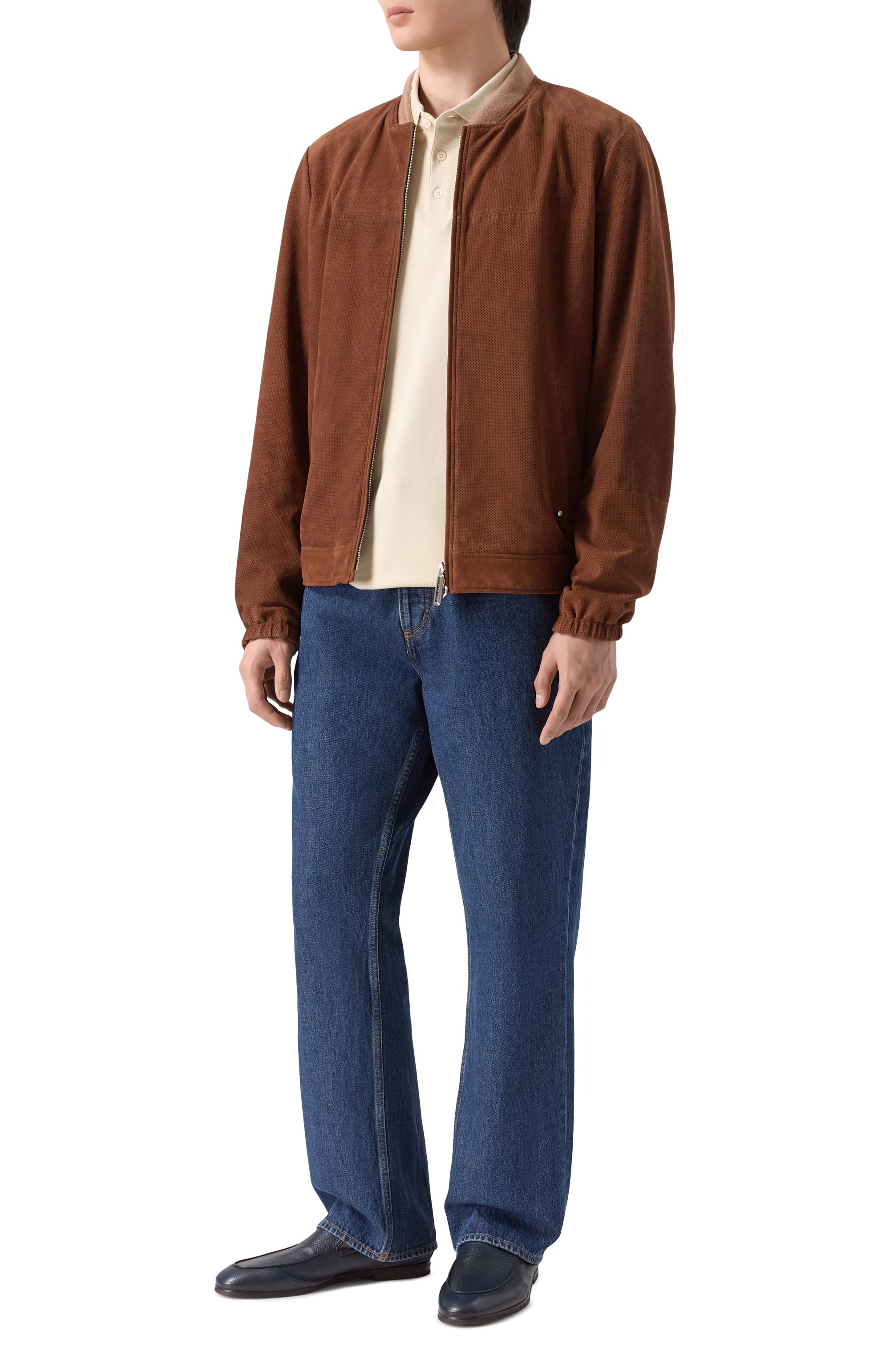 Кожаные лоферы BARRETT, арт. 221U069.34/CERV0 ASP0RT, фото 2