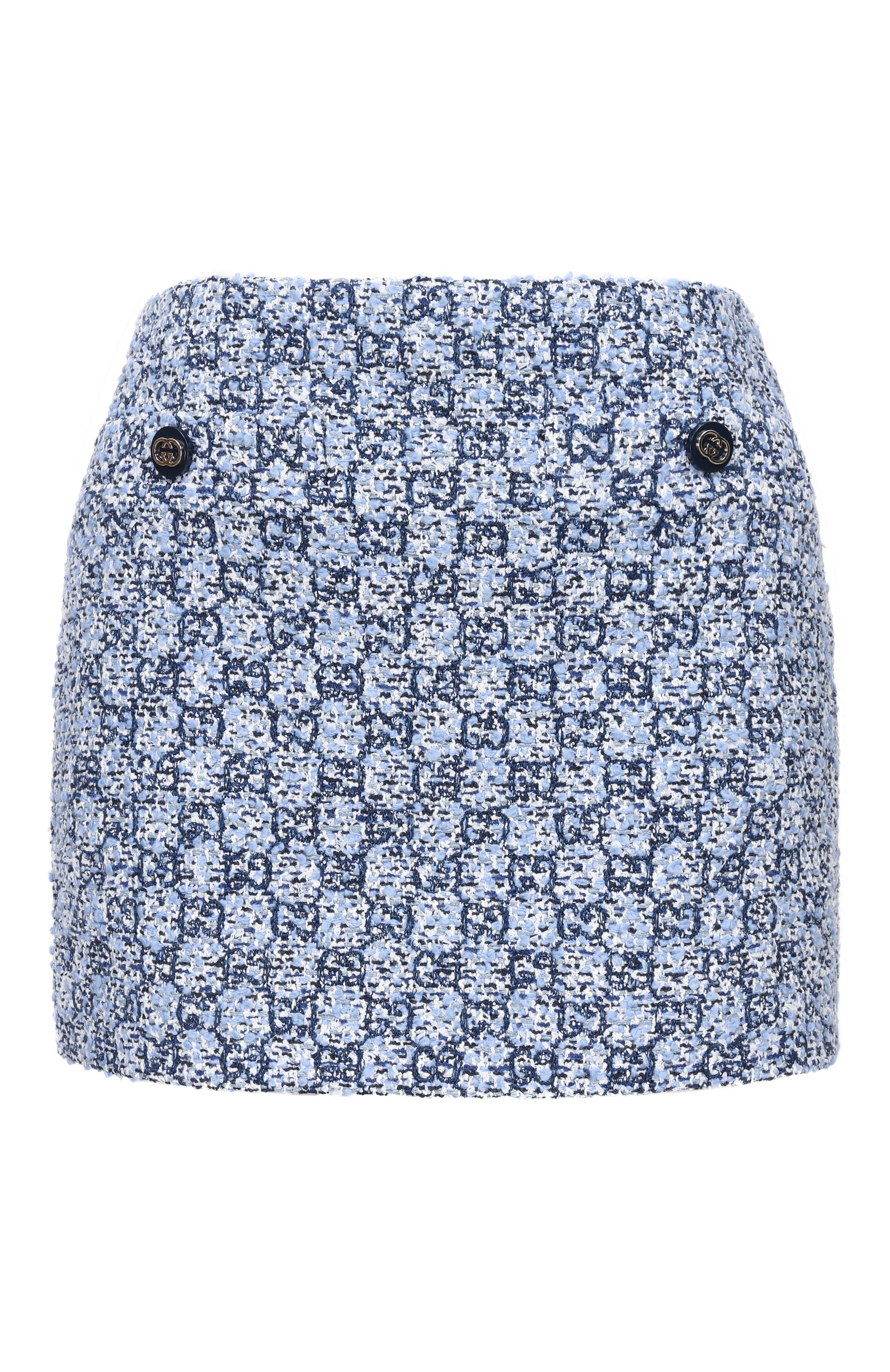 Твидовая юбка GUCCI, арт. 853017/ZAUE2, фото 1