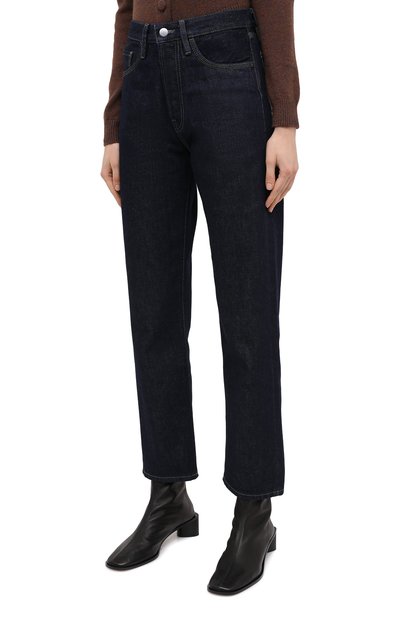 Джинсы ACNE STUDIOS темно-синего цвета по цене 13650 руб., арт. C00013/W, фото 3 Джинсы ACNE STUDIOS, арт. C00013/W, фото 3