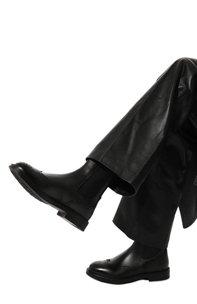 Кожаные ботинки DOUCAL'S, арт. DD8599BRUGUF201N, фото 3