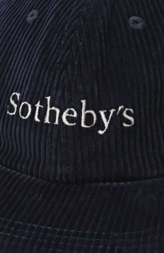 Вельветовая бейсболка FRAME x Sotheby's Frame Denim ME25WHT002 Синий  ME25WHT002 Фото 3