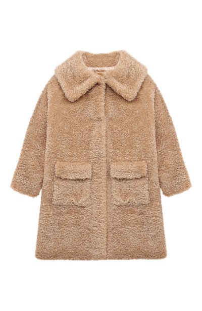 Пальто из экомеха MONNALISA, арт. 17D106