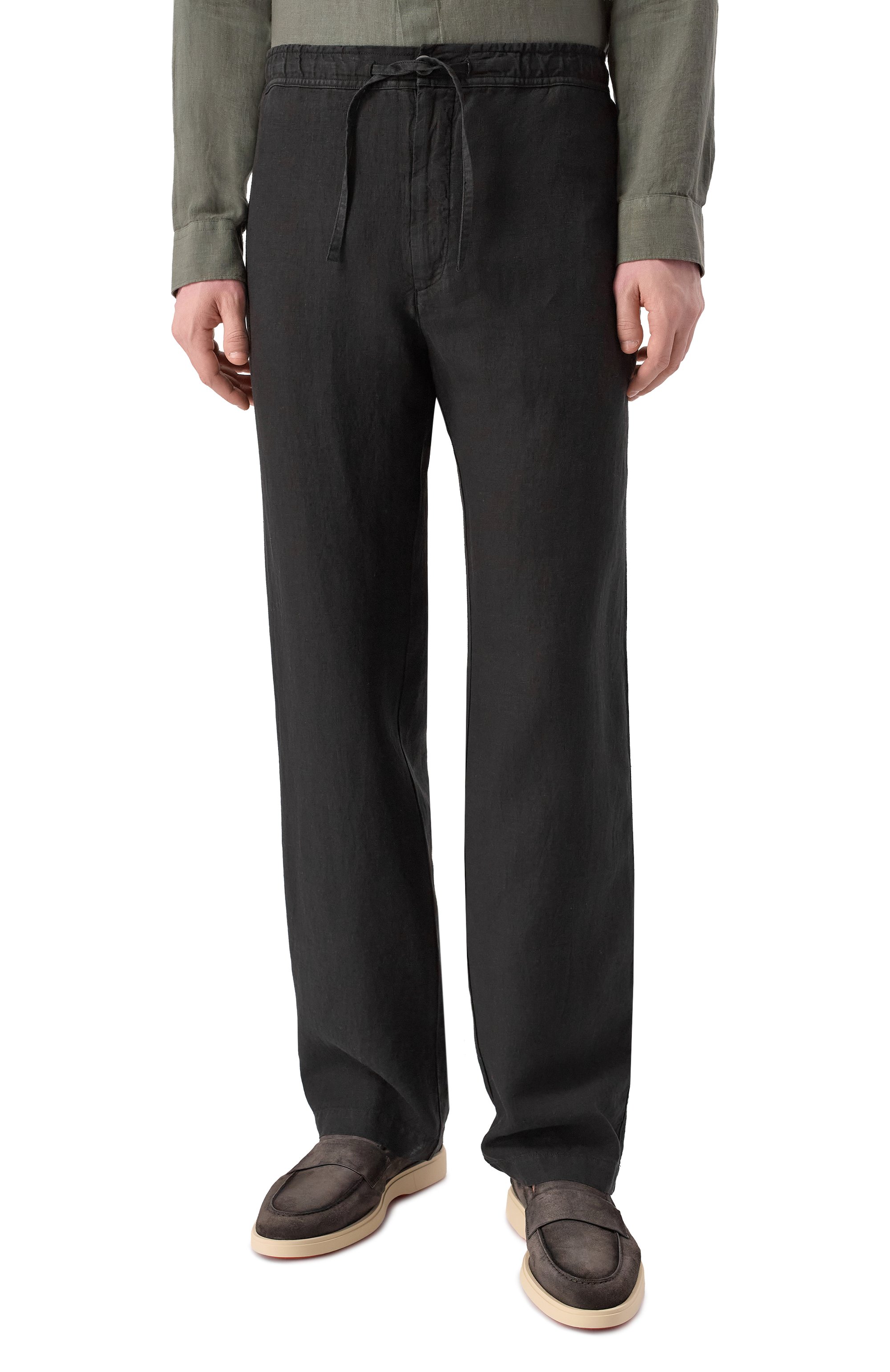 Льняные брюки 120% LINO, арт. 33ALIM29PT/0253/000, фото 3