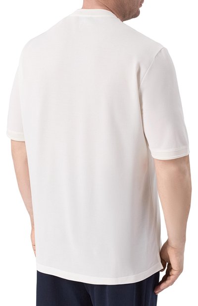 Хлопковая футболка CANALI, арт. T0931/MJ02439, фото 4