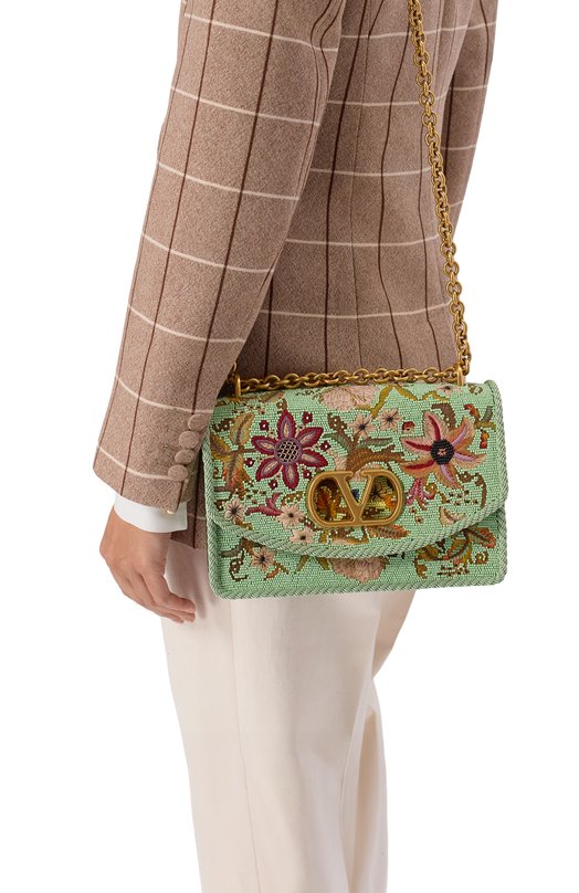 Сумка Vain Valentino 8W2B0R16/FNB Зелёный  8W2B0R16/FNB Фото 2