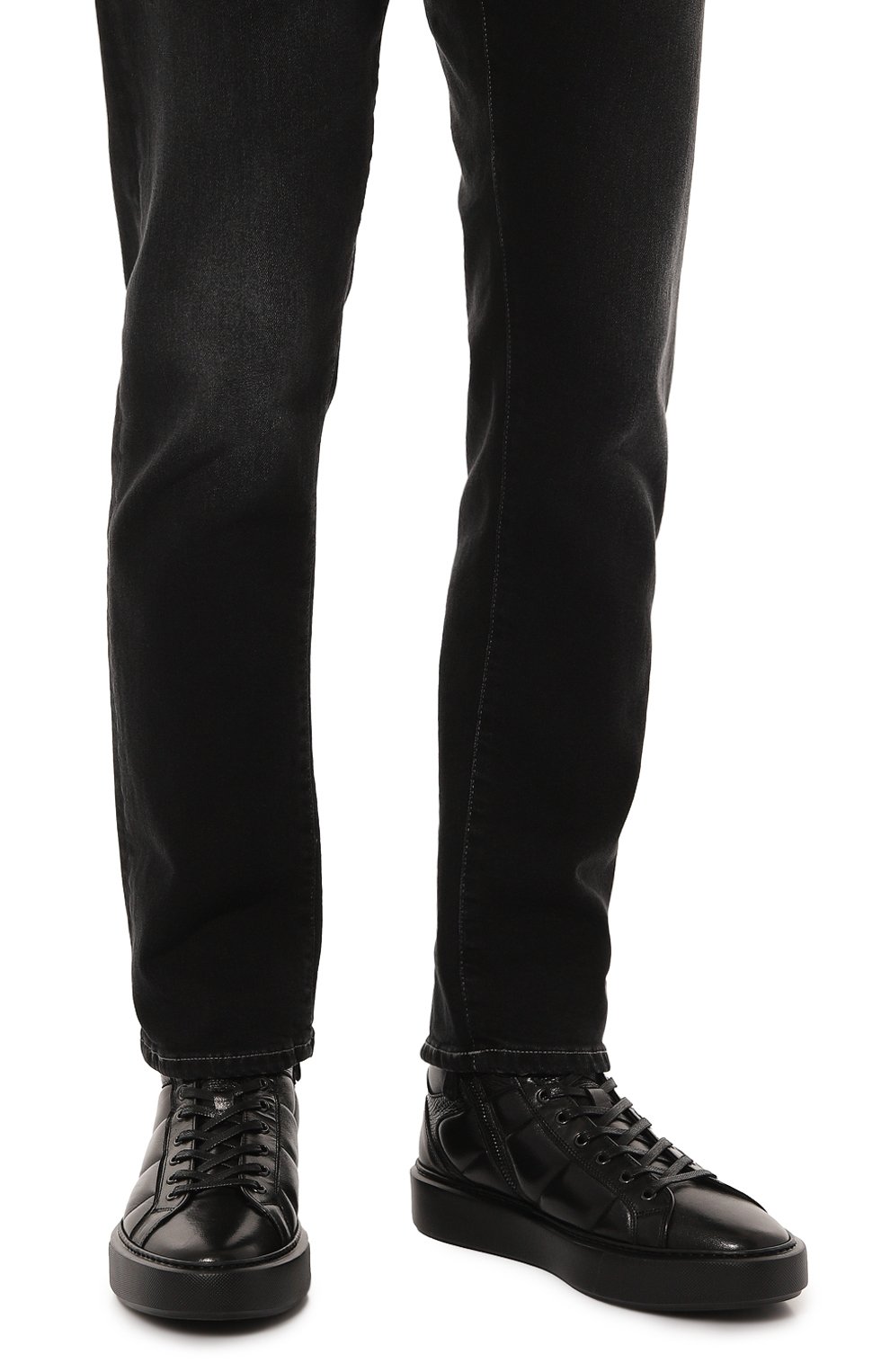 Кожаные кеды BLU BARRETT, арт. RISE-13145.5, фото 3