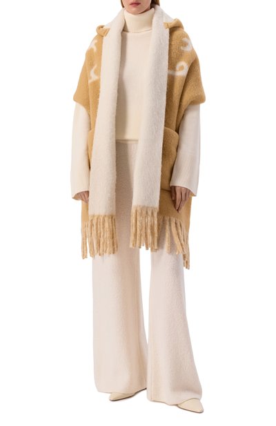 Шерстяная накидка BURBERRY, арт. 8121283, фото 2