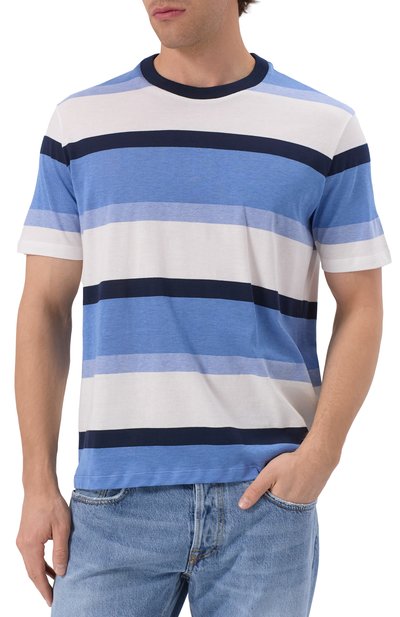 Хлопковая футболка PAUL&SHARK, арт. 25411022, фото 3