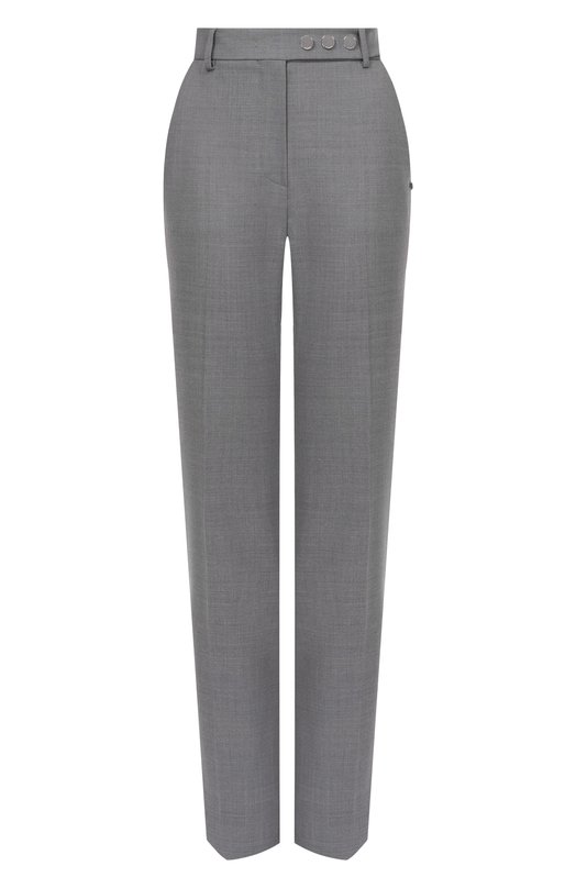 Шерстяные брюки Sportmax HARRY Серый HARRY
