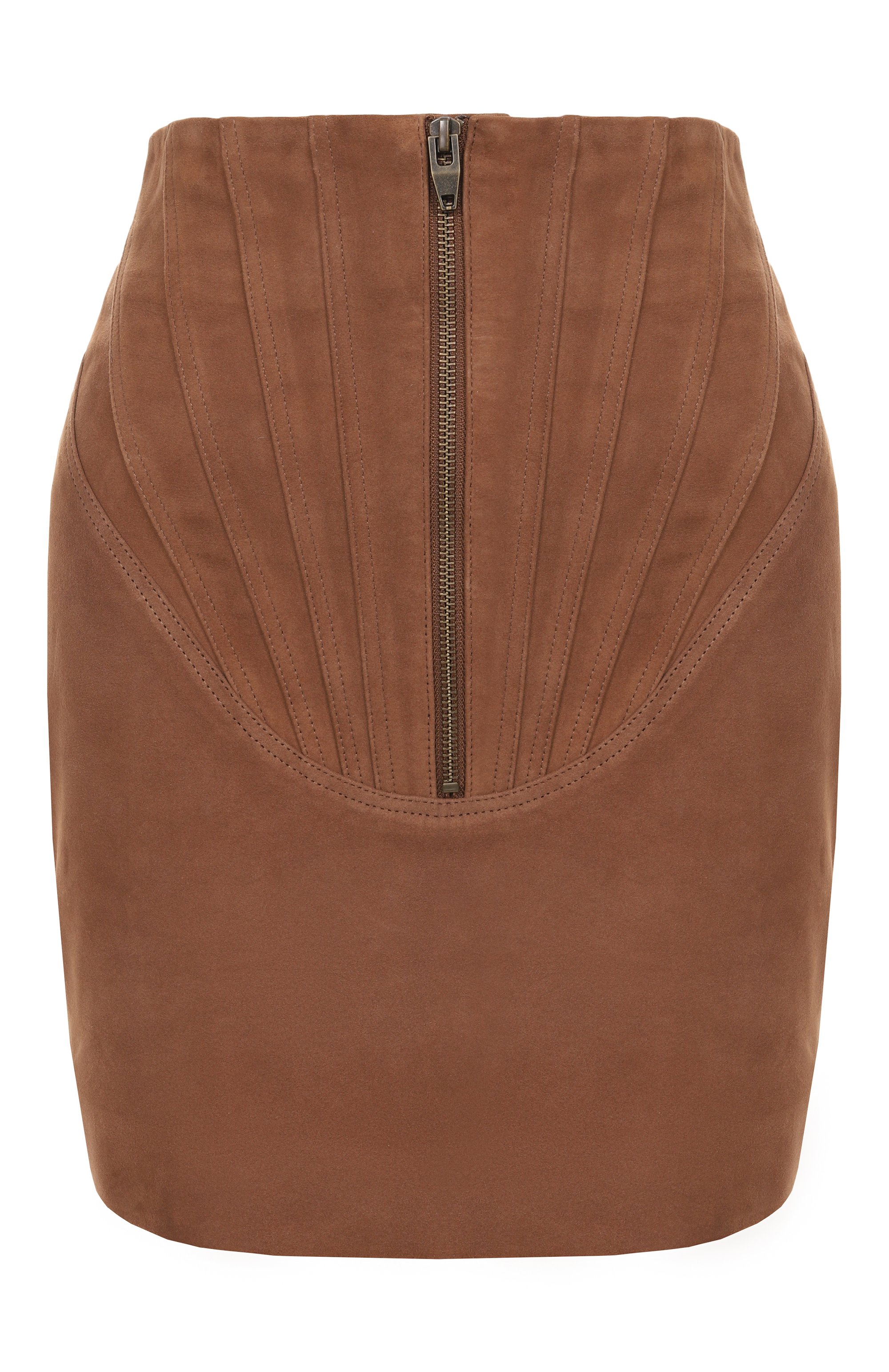 Замшевая юбка ZEYNEP ARCAY, арт. SS25SK06, фото 1