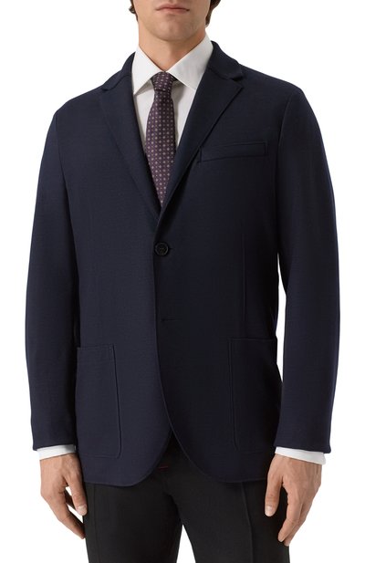 Шерстяной пиджак HARRIS WHARF LONDON, арт. CL7G27MYM, фото 4