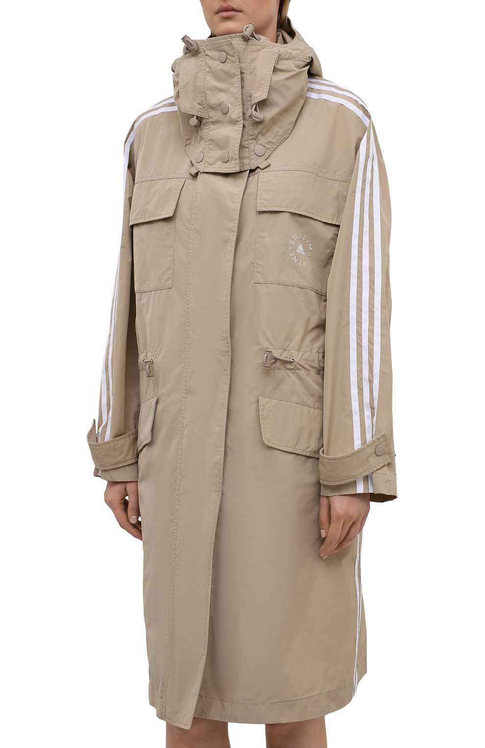 Плащ STELLA MCCARTNEY бежевого цвета по цене 97250 руб., арт. 603223/SRA36, фото 3 Плащ STELLA MCCARTNEY, арт. 603223/SRA36, фото 3
