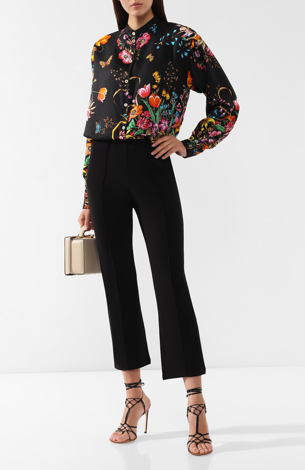 Шелковая рубашка GUCCI, арт. 550600/ZLQ89, фото 2