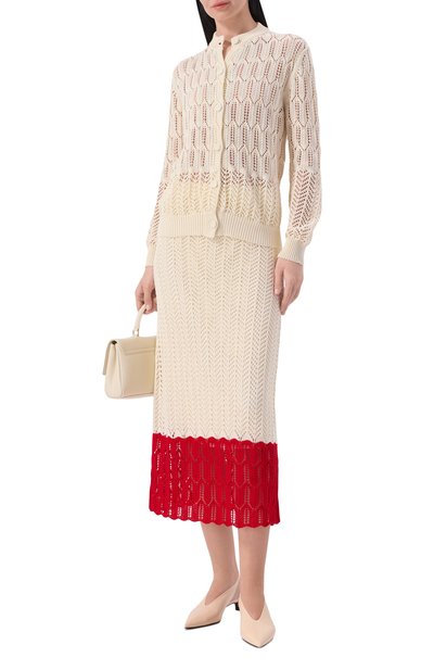 Женский хлопковый кардиган JIL SANDER, арт. J02HP0051/J15478